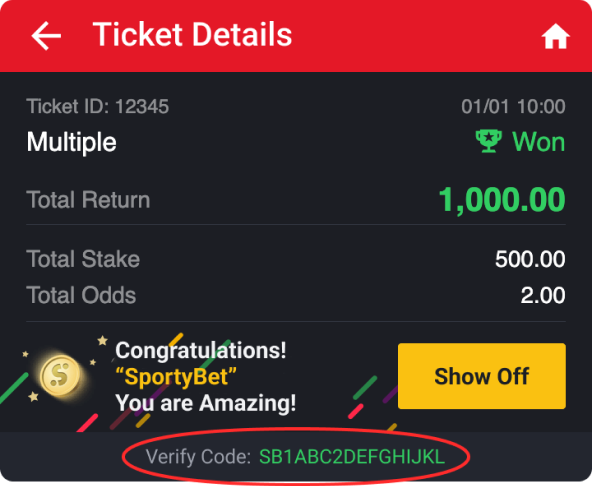 Illustration for How to Verify Sportybet Winning Slip Posted Online (Avoid Fake Betting Receipts)