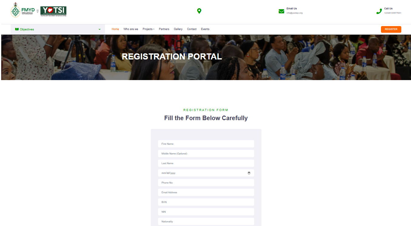 Illustration for YEIDEP 2025: FG Reopens Application Portal for Youth Empowerment Grants - How To Apply